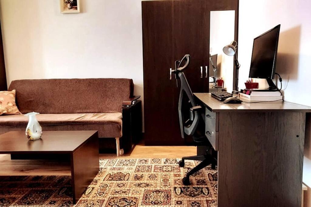 Spacious Flat, With Free Parking & Air Conditioning Floresti  Exterior photo